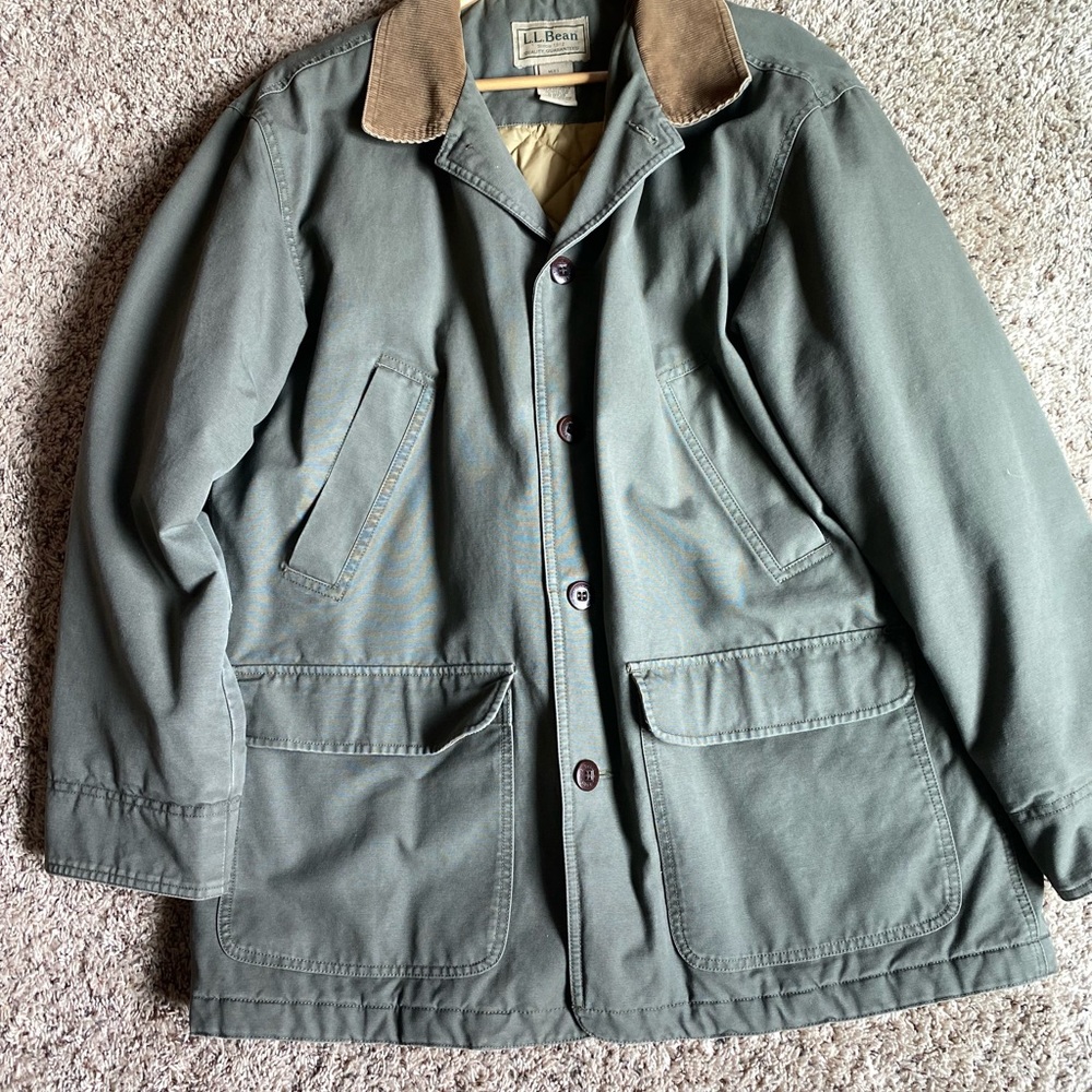 L. L. Bean men’s large barn chore coat